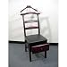 Proman Manchester Mahogany Chair Valet With Drawer