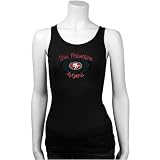 San Francisco 49ers Ladies Black Playtime Tank Top