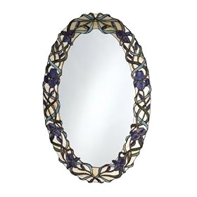 Meyda 31.5H X 21W Iris Framed Wall Mirror by Meyda