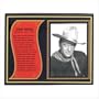 John Wayne Biography Plaque - Style 39278