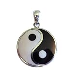 Sterling Silver Yin Yang Balance Pendant