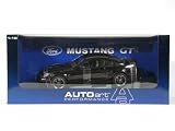 2001 Ford Mustang GT Bullitt diecast model car 1:18 scale die cast by AUTOart - Black by AUTOart
