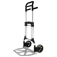 RWM Casters FW-90 Aluminum Folding Hand Truck with Loop Handle