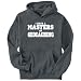 Hoodie Mens Dark Silver 