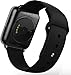LUOOV Men and Women Bluetooth Smart Watch Camera Sport Fitness Wrist Waterproof Wireless Phone Watch bluetooth smart watch for android iphone (Black)