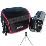 First2savvv anti-shock camcorder carry case bag with should strap for SAMSUNG C20 SD Camcorder SMX-C20BP+ camera tripod (crb0201)