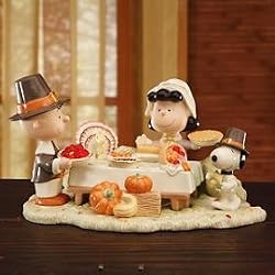 Lenox Giving Thanks Peanuts Gang Celebrates Thanksgiving