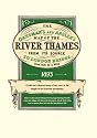 The Oarsman's and Angler's Map of the River Thames 1893: From Its Source to London Bridge