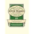 The Oarsman's and Angler's Map of the River Thames from It Source to London Bridge: A Fold... by Edward Allhusen