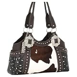 American West Prairie Rose Carry all Zip Top Tote