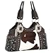 American West Prairie Rose Carry all Zip Top Tote