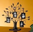 MEDIUM FAMILY TREE PICTURE FRAME - MEDIUM FAMILY TREE WITH FOUR PICTURE FRAMES - Frame