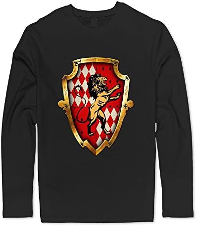 HuZhu Men Harry Potter Gryffindor Long Sleeve T-Shirt L
