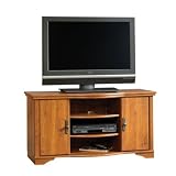 Oak Finish TV Stand Entertainment Center