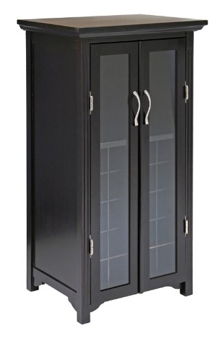 Mason Wine Cabinet holds 20 bottles, French doors