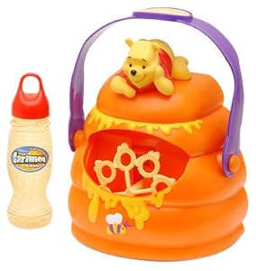 Gazillion Bubbles - Winnie Pooh Bubble Machine: Amazon.co.uk: Toys & Games