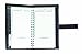 Day-Timer Soft-Flex Twill Personal Organizer Starter Set, Slip-Tab Closure, Holds 3.5 x 6.5 Inch Pages, Black (D44337)