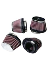 K&N RC-0984 Motorcycle Universal Chrome Air Filter