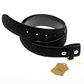 G�rtel f�rs Buckle, Schwarz, echtes Wildleder, Gr. S-XL