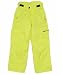 Features:Snow Pant Shell: 100% polyamideSnow Pant Lining: Nylon taffetaInsulation: 100% polyesterWaterproof: 8,000mmBreathable: 8,000grFit: Loose fit with waist adjusterStandard Pockets: 2 front pockets / 2 side pocketsZip: Zip and popper fastening