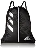 adidas Team Issue Sackpack, One Size, Black/Silver
