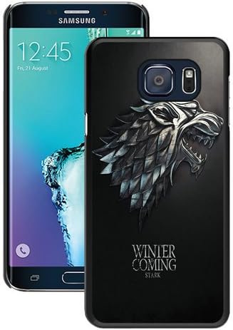 S6 Edge+ Case,Game Of Thrones 1 Black Samsung Galaxy S6 Edge Plus Screen Phone Case Unique and Grace Design