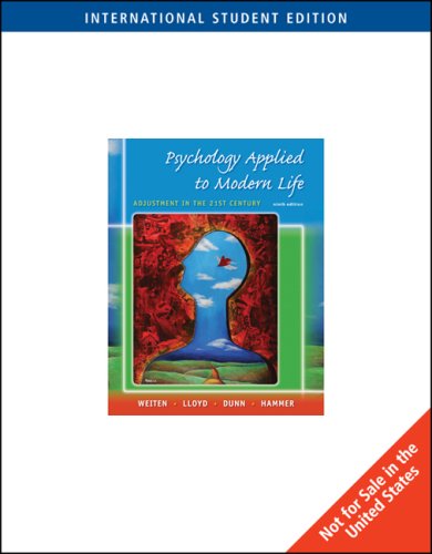Psychology Applied to Modern Life: Adjustment in the 21st Century