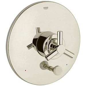 Grohe 19 491 EN0 Atrio Pressure Balance Diverter Valve Trim with Spoke Handle, Infinity Brushed... by 