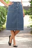 Vintage Denim Explorer Skirt / Vintage Denim Explorer Skirt