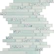 Zen BLUE OCEAN Glass Mosaic Tiles For Kitchen Bathroom Backsplash, Shower Walls - 10 Tiles per Box - Minimum Order 1 Box - Price is Per Tile