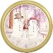 Snow Family Clock 8