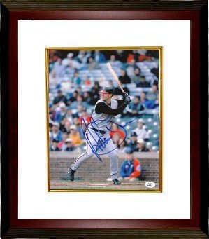 Adam Dunn Autographed/Hand Signed Cincinnati Reds 8x10 Photo Custom Framed