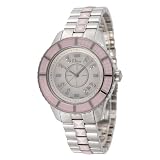 [ディオール]Dior 腕時計 クリスタル 113114M001 SS サファイア ホワイトシェル 16Pダイヤ 33mm レディース [並行輸入品]