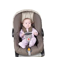 Jeep Seatbelt Strap Covers, 2 Pack, Brown