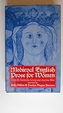 Medieval English prose for women : selections from the Katherine Group and 