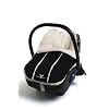 Wallaboo Newborn Footmuff (Black)