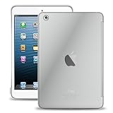 KaysCase Slim Soft Gel Smart Cover Compatible Back Cover Case for Apple iPad Mini (Clear)
