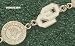 Oklahoma Sooners OU and Seal 7.25 Bracelet - 14KT Gold Jewelry