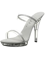 Shoes: Ellie Shoes Womens M-Loretta Dress Sandal, Clear, 8 M US - Ellie Shoes