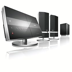 Philips 2.1 DVD Home Theater System HTS6600/37 (Four Piece Set)