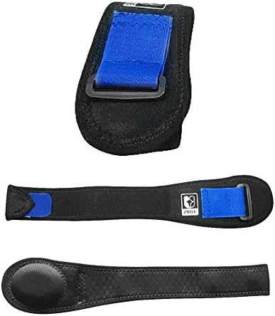 TA360 Tennis Elbow Neoprene Adjustable Forearm Strap / Brace with Compression Pad for Tennis, Badminton, Racquetball, Basketball, Baseball and Other Sports