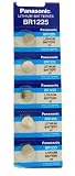 Panasonic BR1225 3 Volt Lithium Coin Battery (pack of 5)
