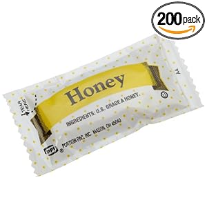 Portion Pack Honey, 0.32-Ounce Single Serve Packages (Pack of 200) by Portion Pack