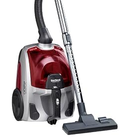 Dirt Devil DCC048 Bagless Cylinder Vacuum Cleaner with Microban Antibacterial Protection, 2200 Watt