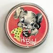 Womens Hand Made Retro "Hi Baby 6" Belt Buckle Womens Hand Made Retro "Hi Baby 6" Belt Buckle