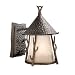 Woodland - 1 Light Rustic Outdoor Lighting Wall Lamp Fixture - Bronze - French Scavo B2668