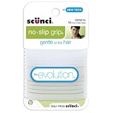 Scunci No-slip Grip Evolution Jelly Ponytailers, 14-Count, Colors may vary