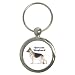 German Shepherd Key Chain (Round)
