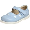See Kai Run Infant/Toddler June Periwinkle Mary Jane With White Tulips