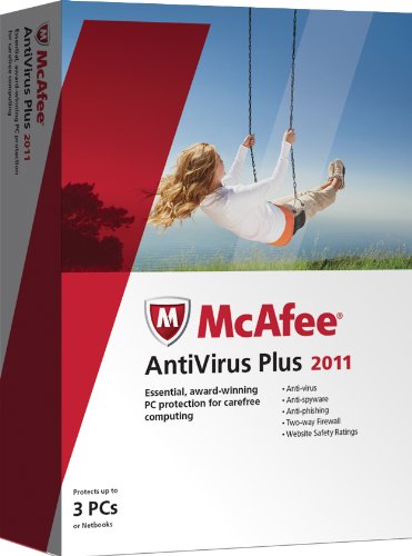 McAfee AntiVirus Plus 2011, 3 User (PC)
